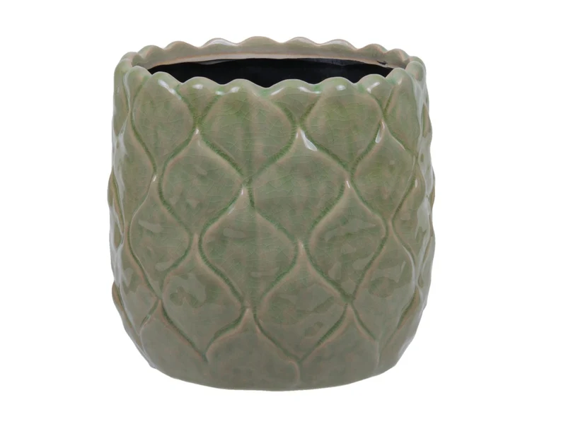 Luxe Bloempot FLOWERPOT Groen – ø 19x18 cm