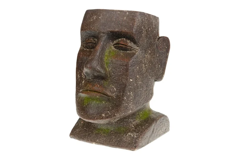 Luxe Bloempot FACE Grijs - 28x23x32 cm