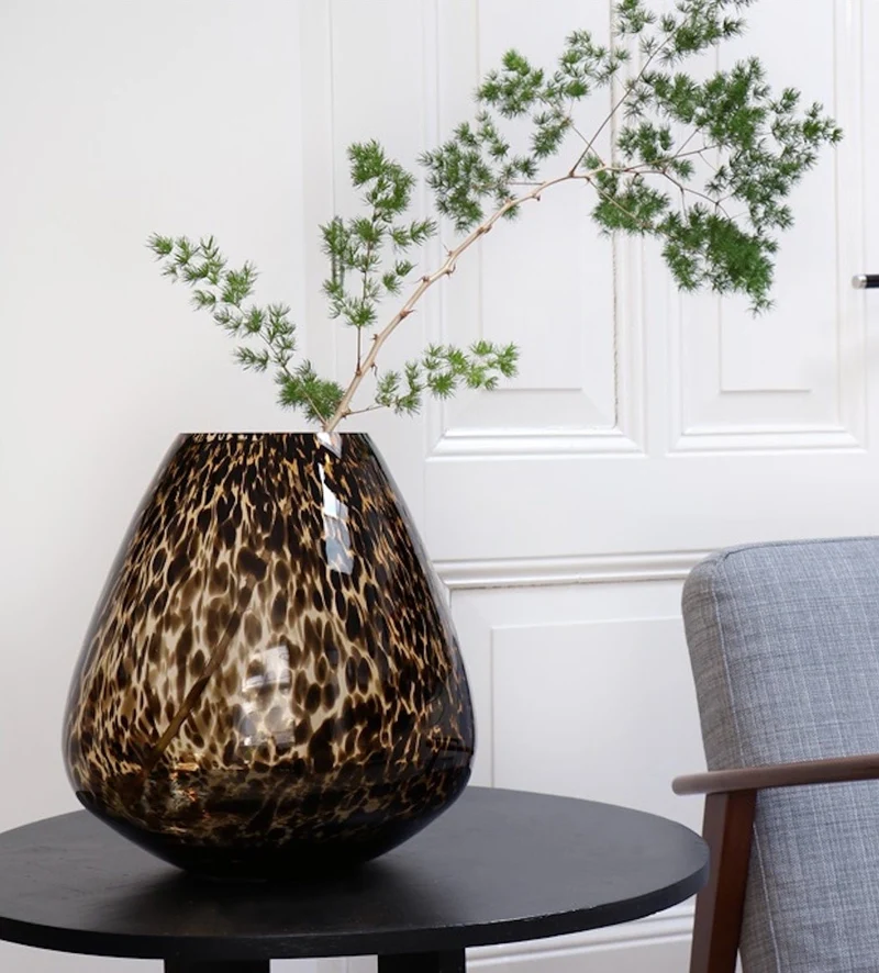 Luxe Vaas CHEETAH Multi – ø 32 x H33 cm