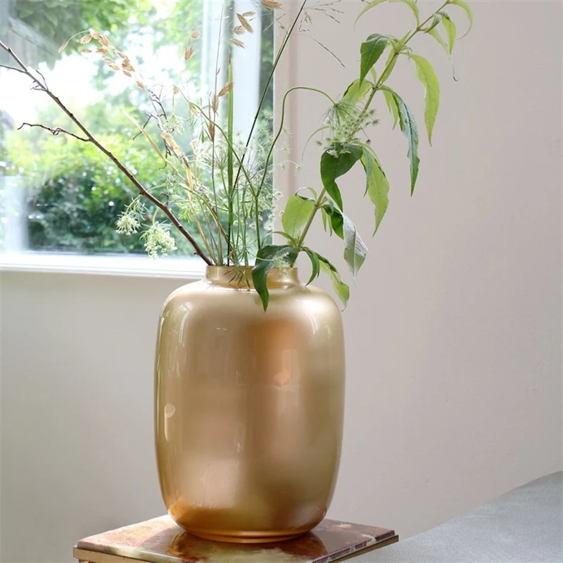 Luxe Vaas ARTIC Goud – M Ø25 x H35 cm