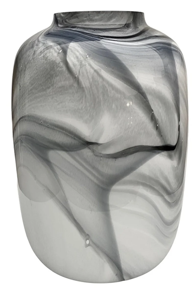 Luxe Vaas ARTIC Grijs – M Ø25 x H35 cm
