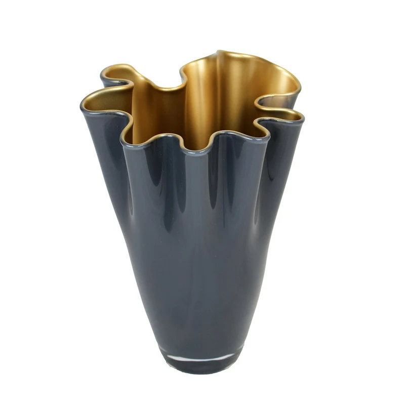Luxe Vaas LEO Zwart – D21 x H30 cm
