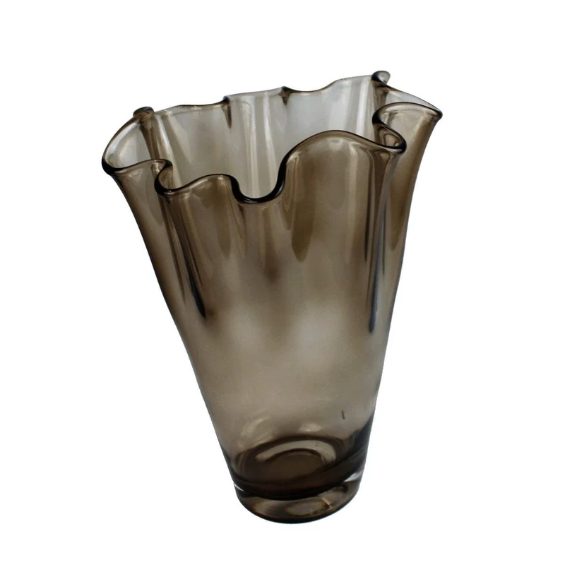 Luxe Vaas LEO Bruin/Grijs – D21 x H30 cm