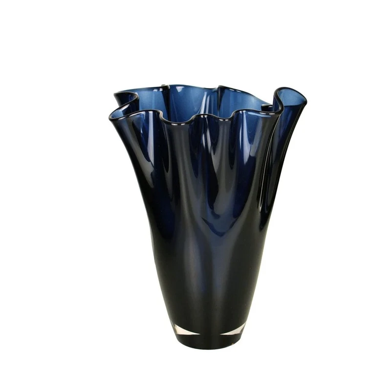 Luxe Vaas LEO Donker Blauw – D21 x H33 cm