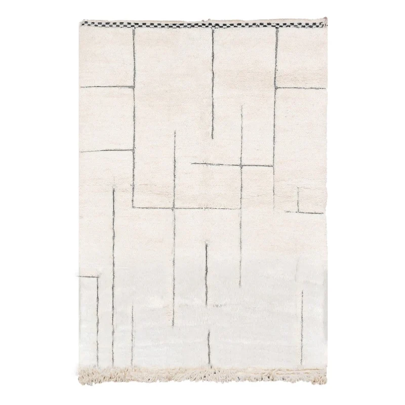 Luxe Handgemaakt vloerkleed - Berber