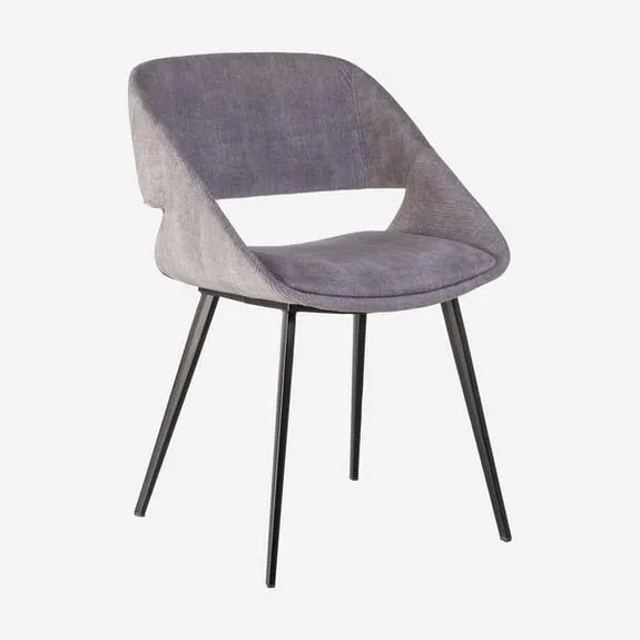 Luxe Eetkamerstoel Silia - Grijs