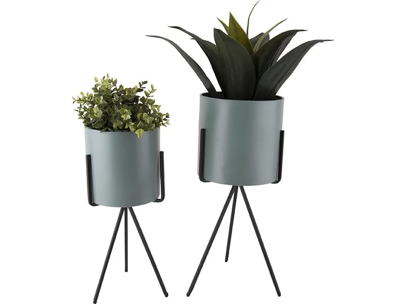 Luxe Bloempot CRUTCH XL Groen - D 23 x 48.5 cm