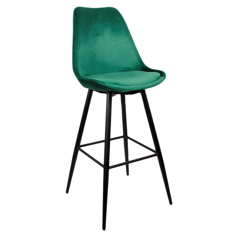 Luxe Barkruk LEAVE BAR Groen – 51x58x117 cm