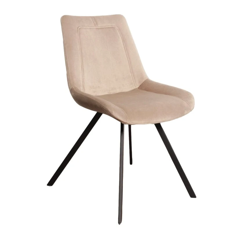 Luxe Eetkamerstoel RAY Wit – ø 48x59x83 cm