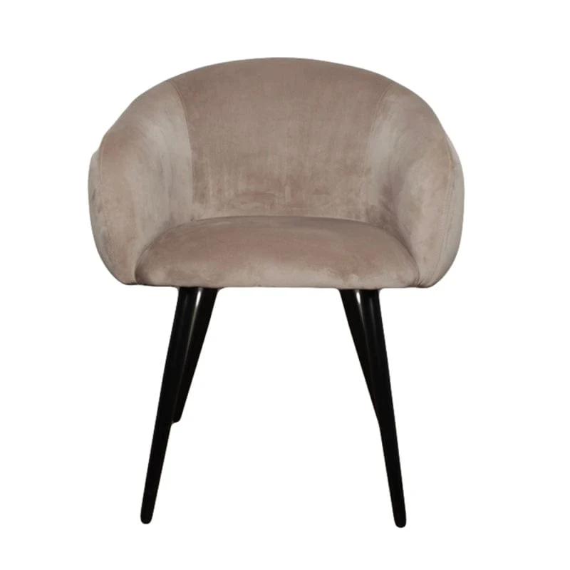 Luxe Eetkamerstoel BUBBLE Wit – ø 64x64x81 cm
