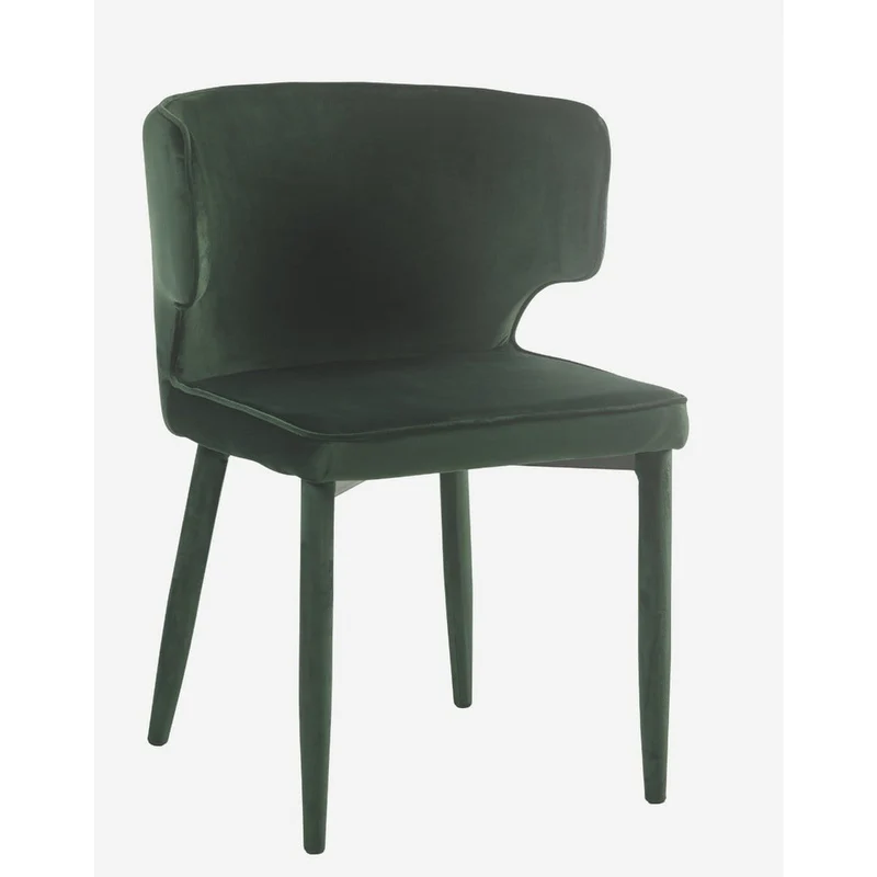 Luxe Eetkamerstoel STIER Groen – ø 54x55x77 cm