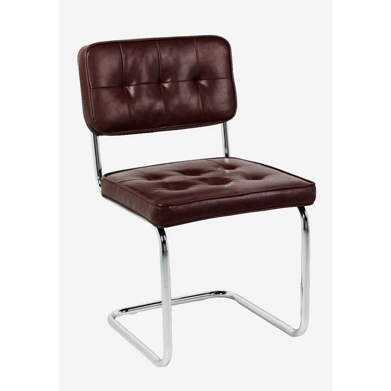 Luxe Eetkamerstoel BIANCA Bruin – ø 48 x 52 x 83.5 cm
