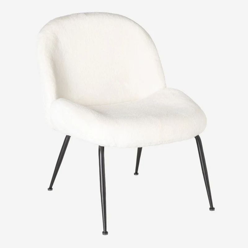 Luxe Eetkamerstoel PRIDE Wit – ø 49x58x79 cm