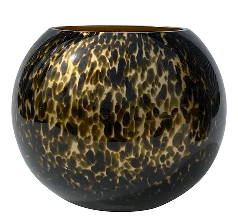 Luxe Waxinelichthouder CHIARA Goud - Ø25 x H20,5 cm