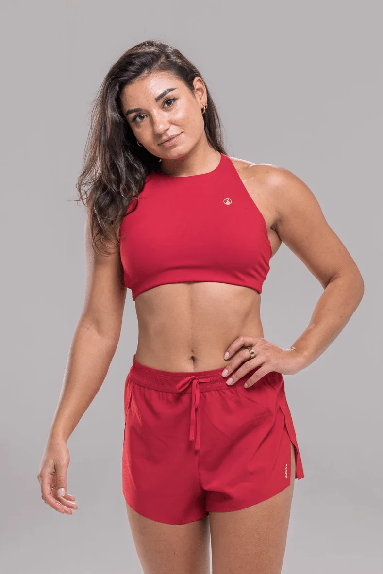 Eternal Rise Bra - Red Alert