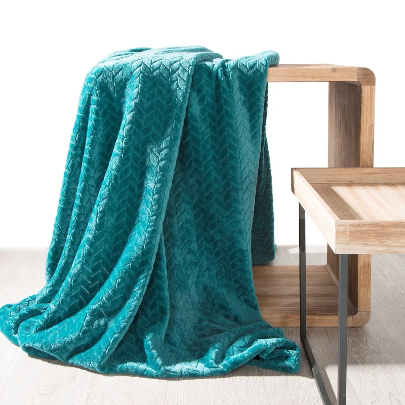 Luxe Plaid CINDY Turquoise