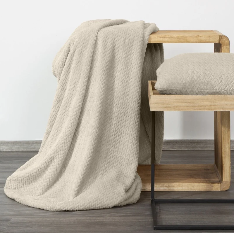 Luxe Plaid CINDY3 Beige