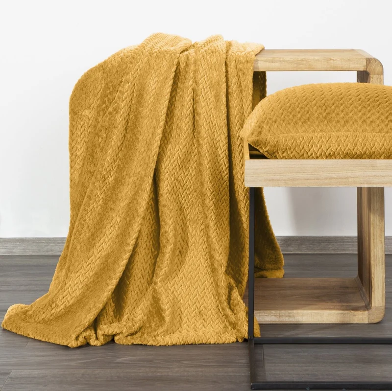 Luxe Plaid CINDY3 Geel