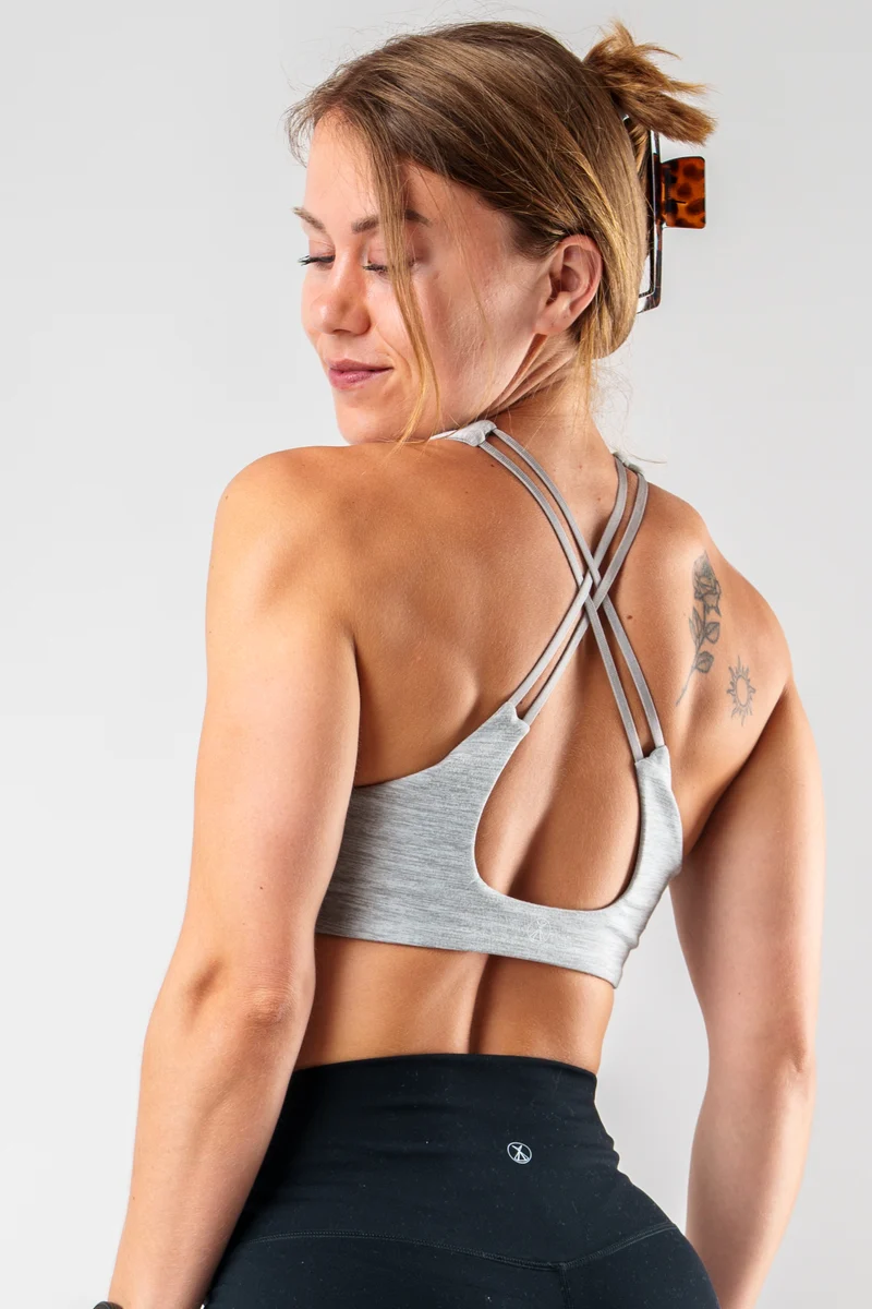 Skylar Bra - Heather Grey