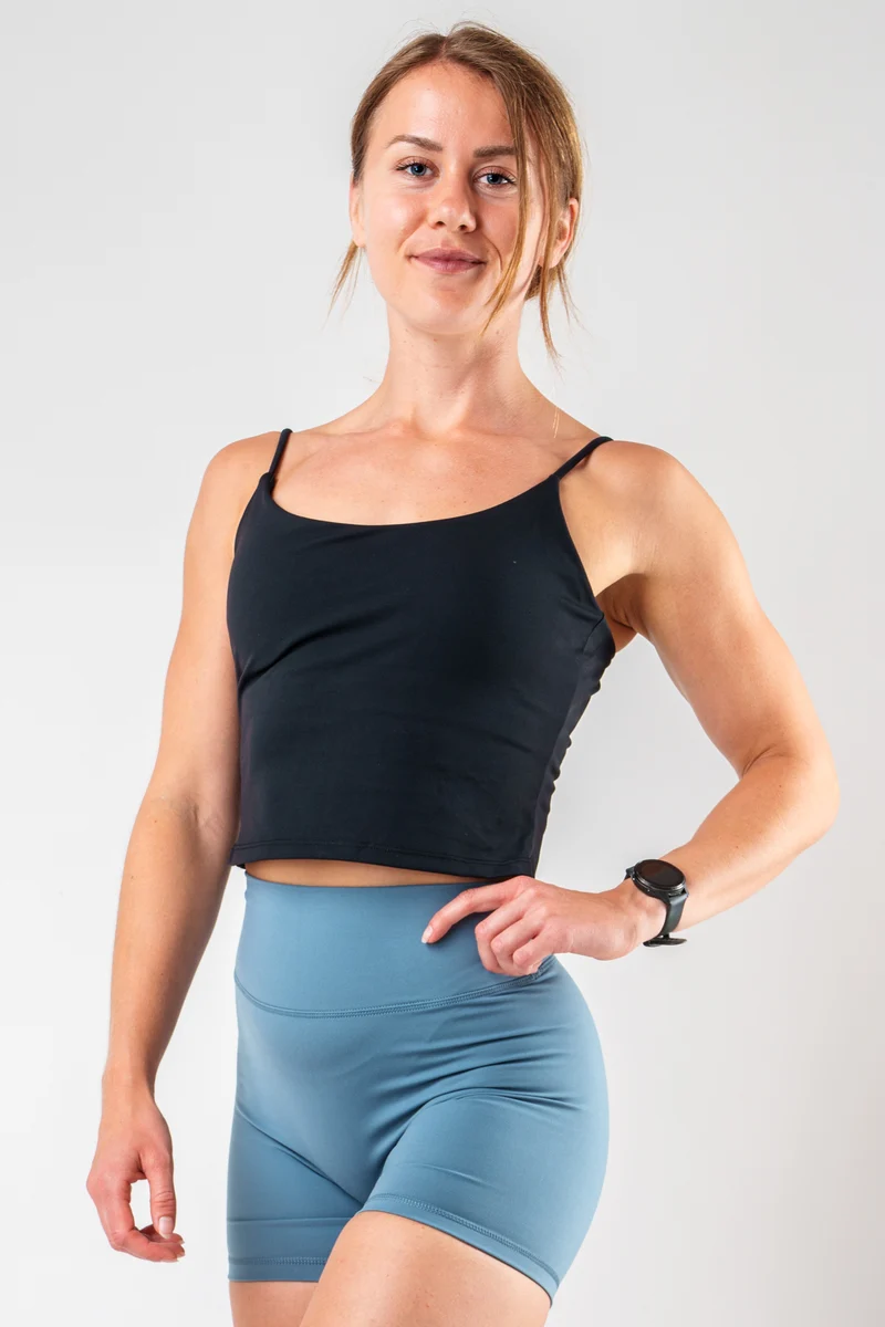 Strappy Top - Black
