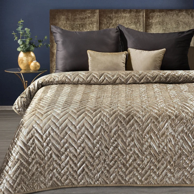 Beddensprei AGATA/1 Bruin/Multi