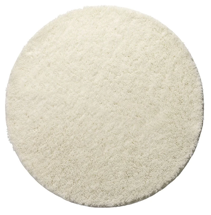 Luxe badmat FUA White – ø70 cm