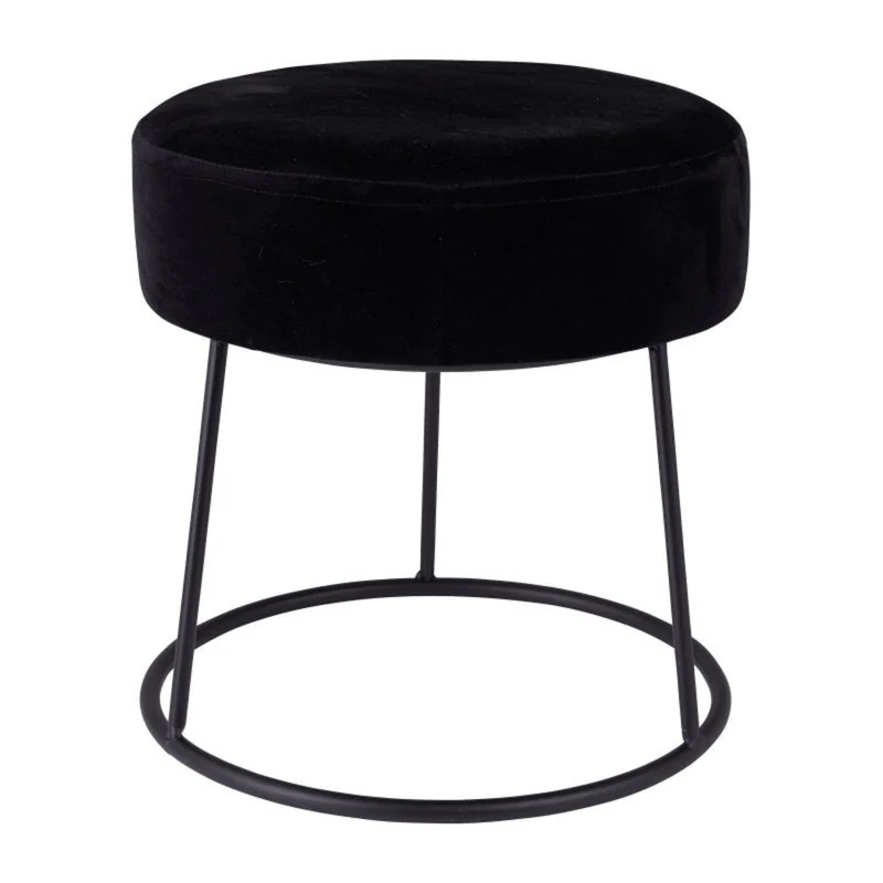 Krukje Valencia Velvet Black - Ø 33 X H 34 cm