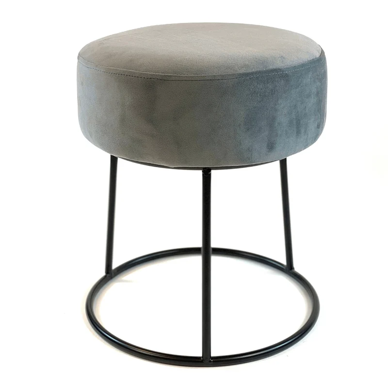 Krukje Valencia Velvet Grey - Ø 33 X H 34 cm