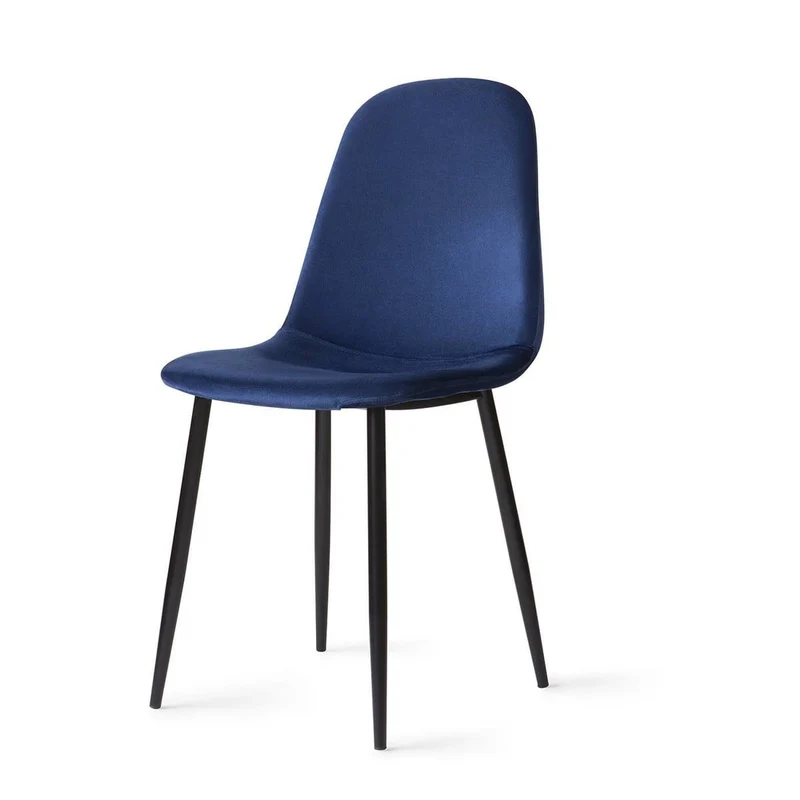Eetkamerstoel ROMA Velvet - Blauw