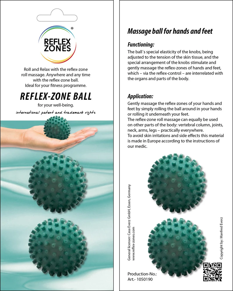 REFLEX ZONES MASSAGE BALL