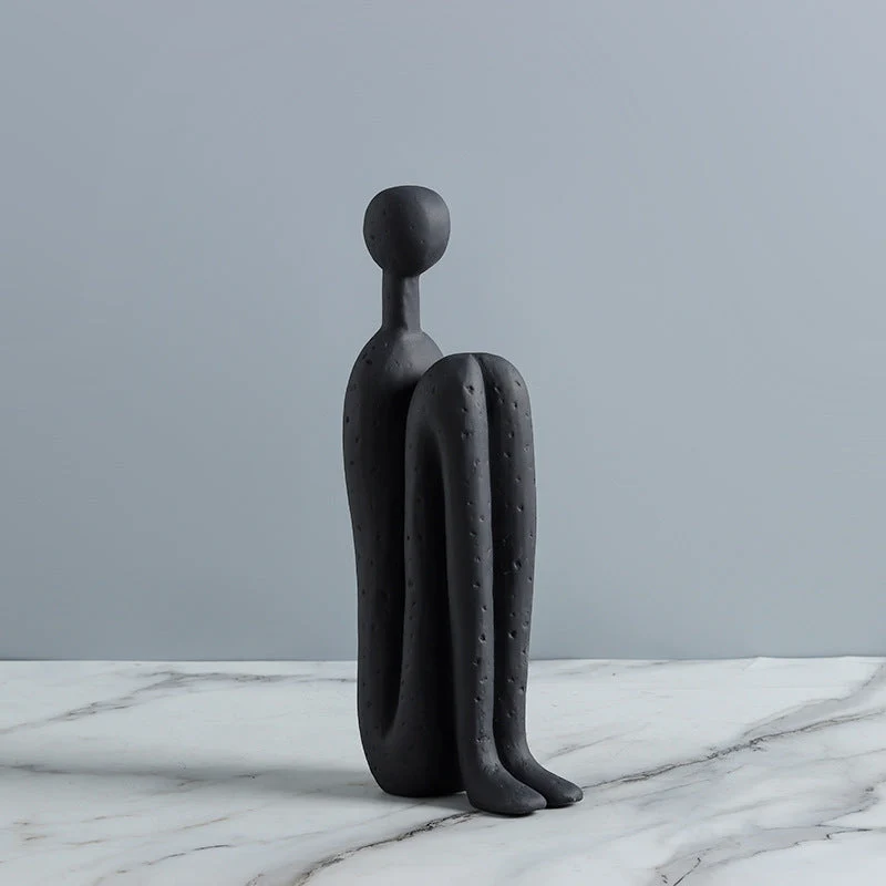 Boekensteunen sculpturaal – Zwaar porselein met antislip onderkant