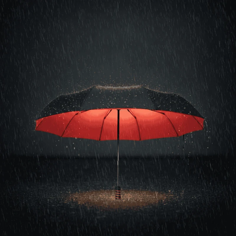 Opvouwbare Stormparaplu – Automatische Paraplu met 10 Ribben en Windbestendig Ontwerp