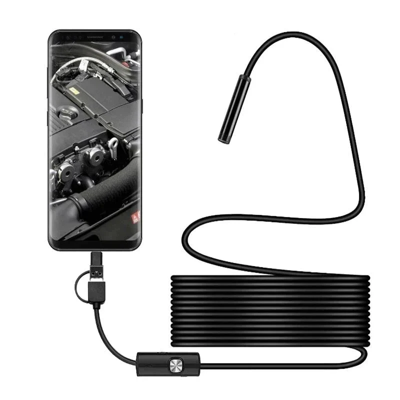 Endoscoopcamera – flexibele inspectiecamera met verlichting