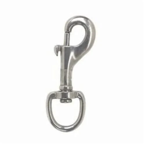 Apex T7631324 Stainless Steel 3/4" x 3-3/32" Swivel Round Eye Bolt Snap