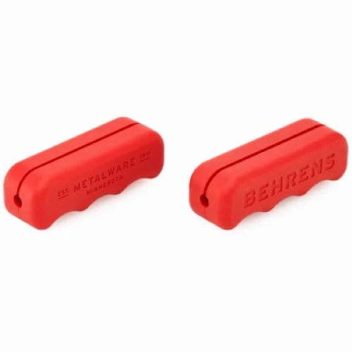 Behrens S21SG3R 2-Count Pack of Red Silicone Small Hand Saver Grips For Metal Tubs & Cans