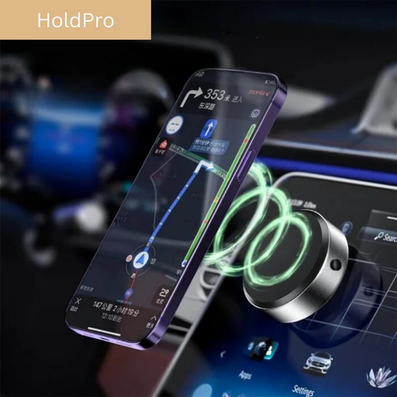 Magnetische Telefoonhouder Auto – 360° Draaibaar met Sterke Magneetbevestiging