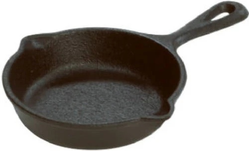 Lodge Mfg LMS3 3.5" Mini Skillet With Spoon Rest - Quantity of 12