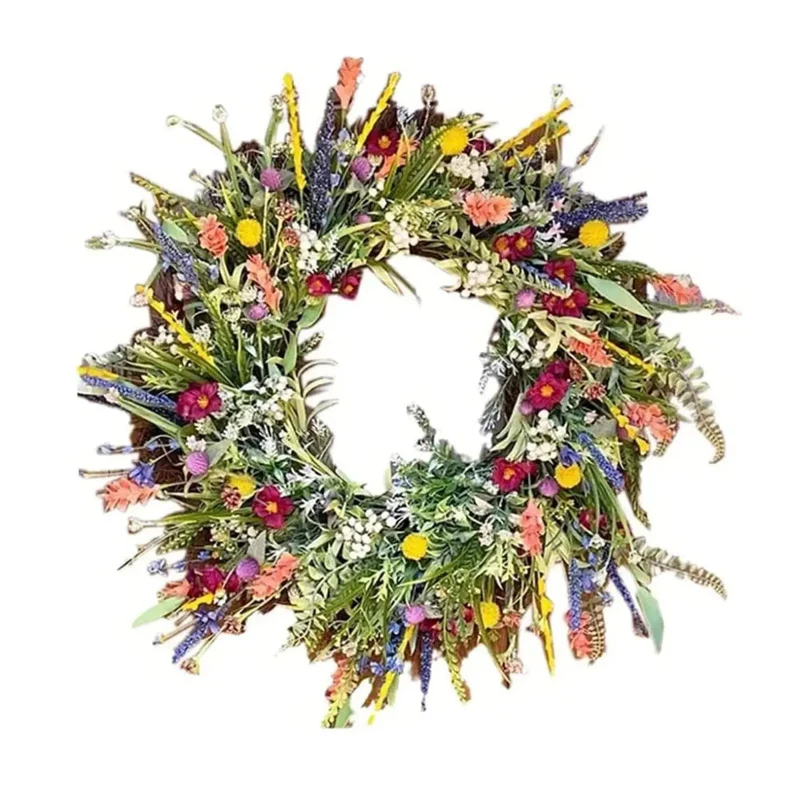 Deurkrans – Handgemaakt Bloemendesign met Natuurgetrouwe Details