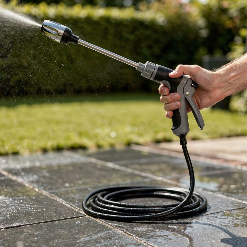 Tuinslang Spuitpistool – Instelbare Waterstraal & Duurzaam Ontwerp