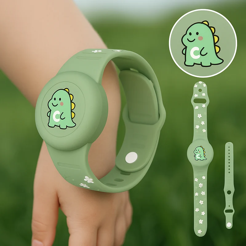 Tracker Armband Kinderen – Verstelbare Siliconen Houder