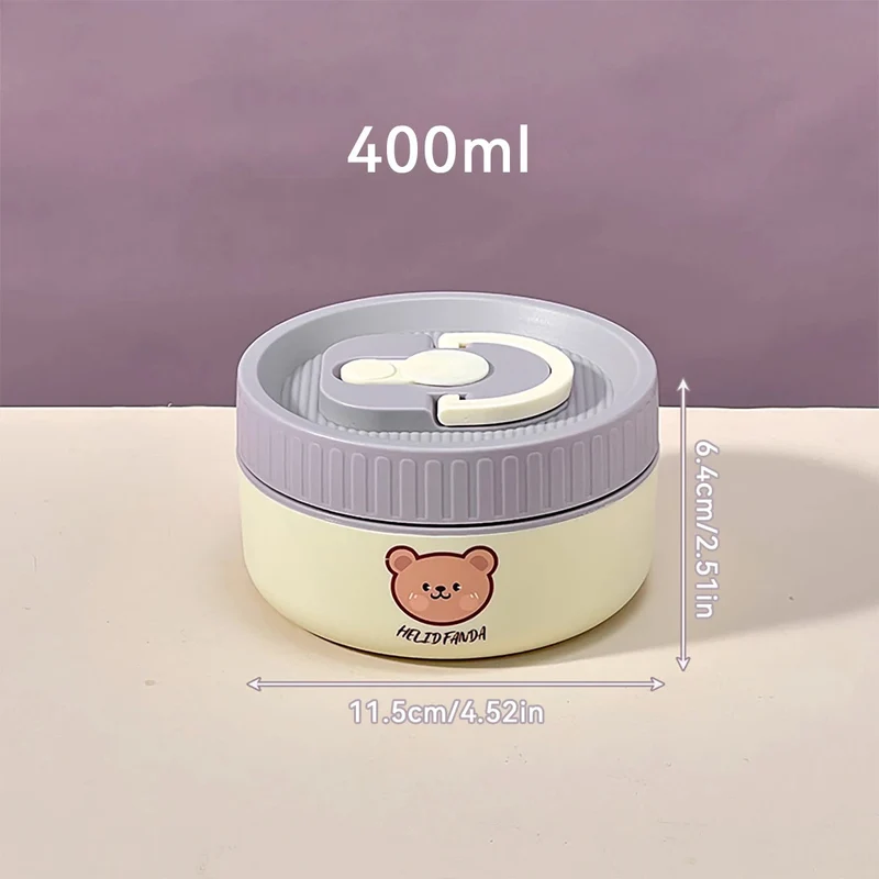 Thermos Lunchbox – RVS Voedselcontainer met Lekvrije Deksel