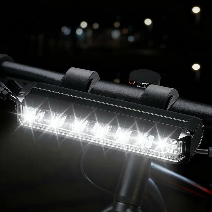 Fietsvoorlicht – 1400 Lumen, USB-Oplaadbaar & Weerbestendig