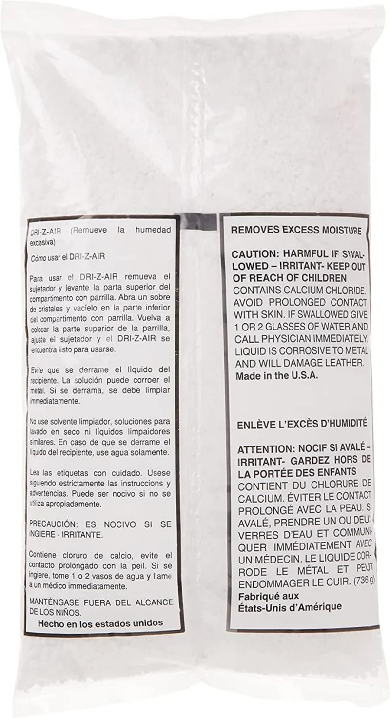 Dri-Z-Air DZA-13 13 oz Package of Moisture Absorber Refill Crystals