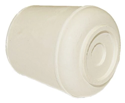 Richelieu F31924SB 5/8" Gripping White Rubber-Non Skid Push On Chair Leg Tips
