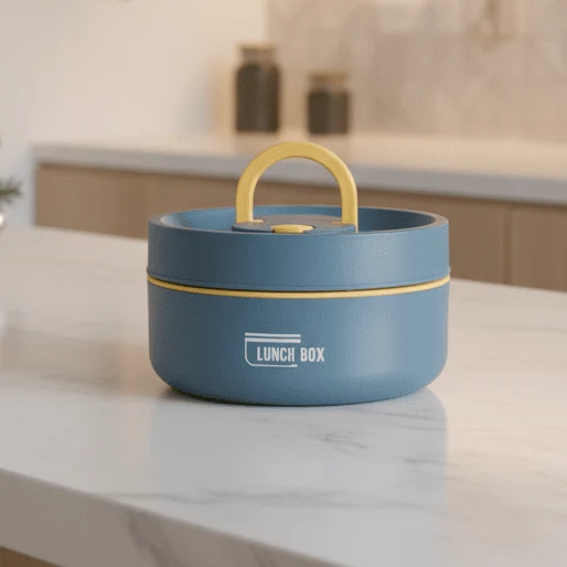 Geïsoleerde Lunchbox – Dubbelwandig, Lekvrij & RVS 304 Design