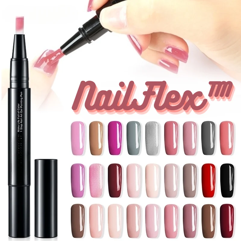 Nail Art Pen Set – Sneldrogende nagelpennen met precieze applicatie en creatieve kleurdetails