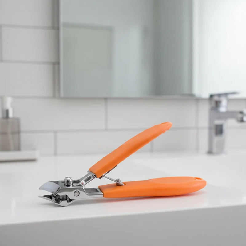 Nagelknipper voor Dikke Nagels – Extra Breed, Precisie & Anti-Spat