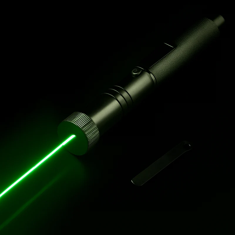 Laserpointer – Instelbare Focus, USB Oplaadbaar & Metalen Behuizing