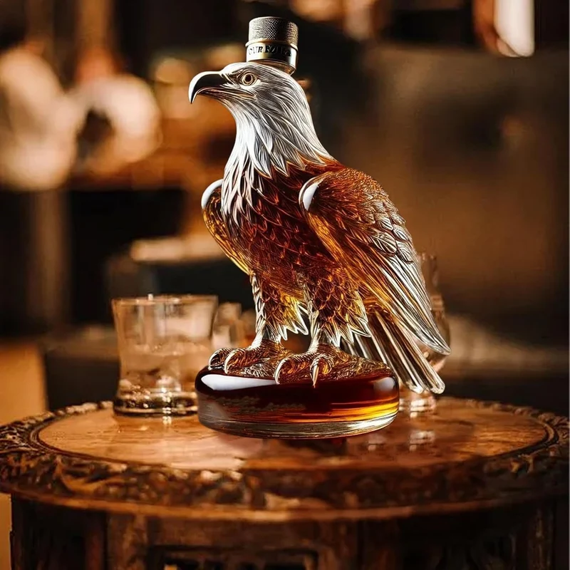 Whisky Karaf Arend – Borosilicaatglas met Exclusief Decoratief Design