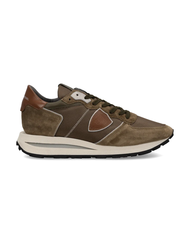 Sneakers Tropez Haute Men, Brown Cognac